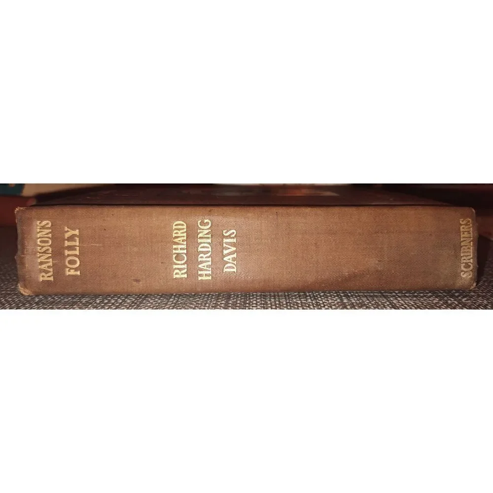 Ranson's Folly By Richard Harding Davis Vintage HC 1902 1st Edition Western